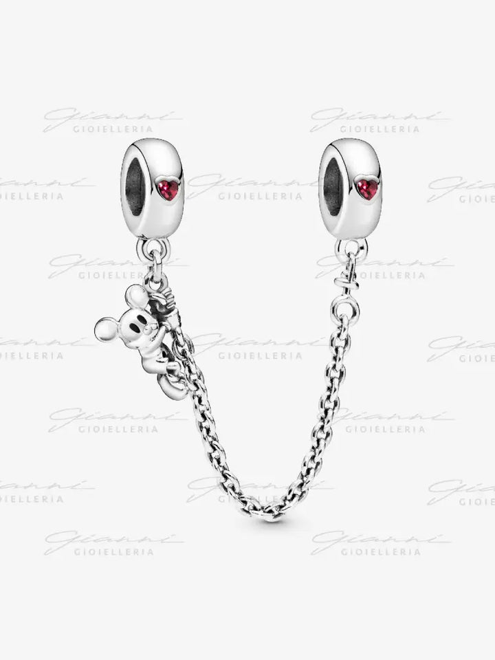 Disney Catenina di Sicurezza Mickey Mouse Avventuriero Charm