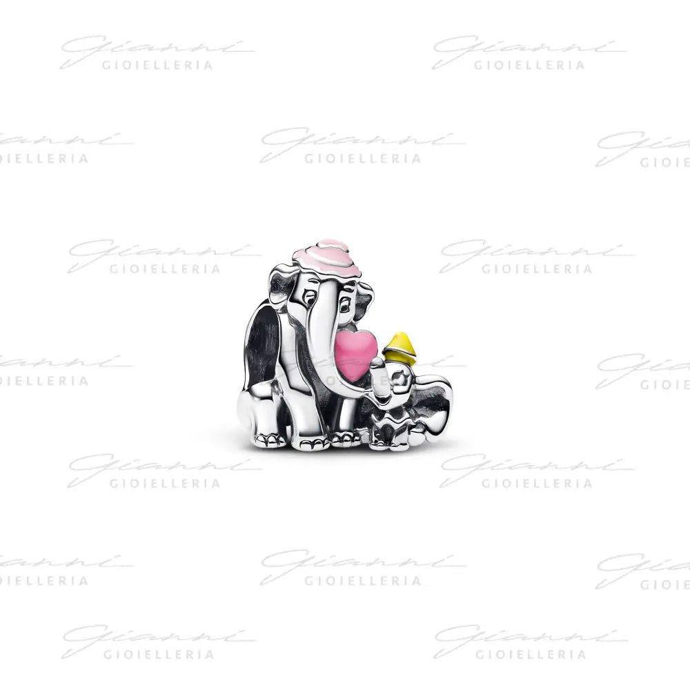 Disney Dumbo Charm Dumbo e la sua Mamma Charm