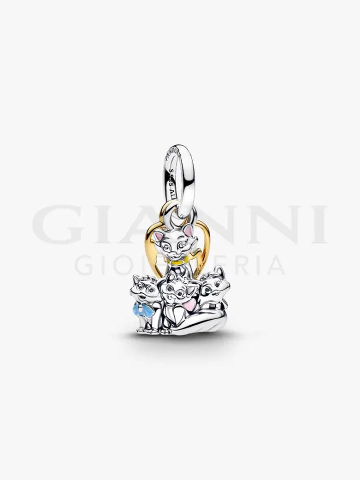 Disney Gli Aristogatti Duchessa e i suoi gattini - Charm