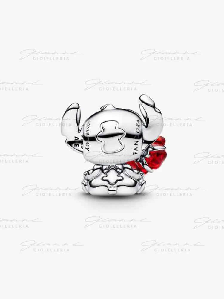 Disney Lilo & Stitch Stitch con la rosa Charm