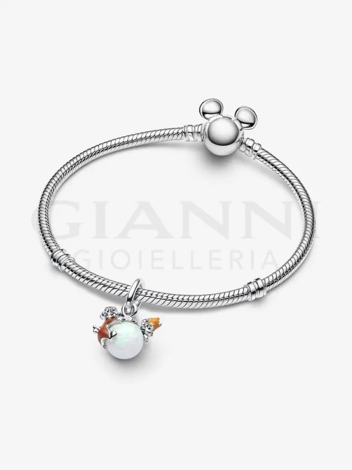 Disney Pandora Cip e Ciop e Pallina di Natale Charm