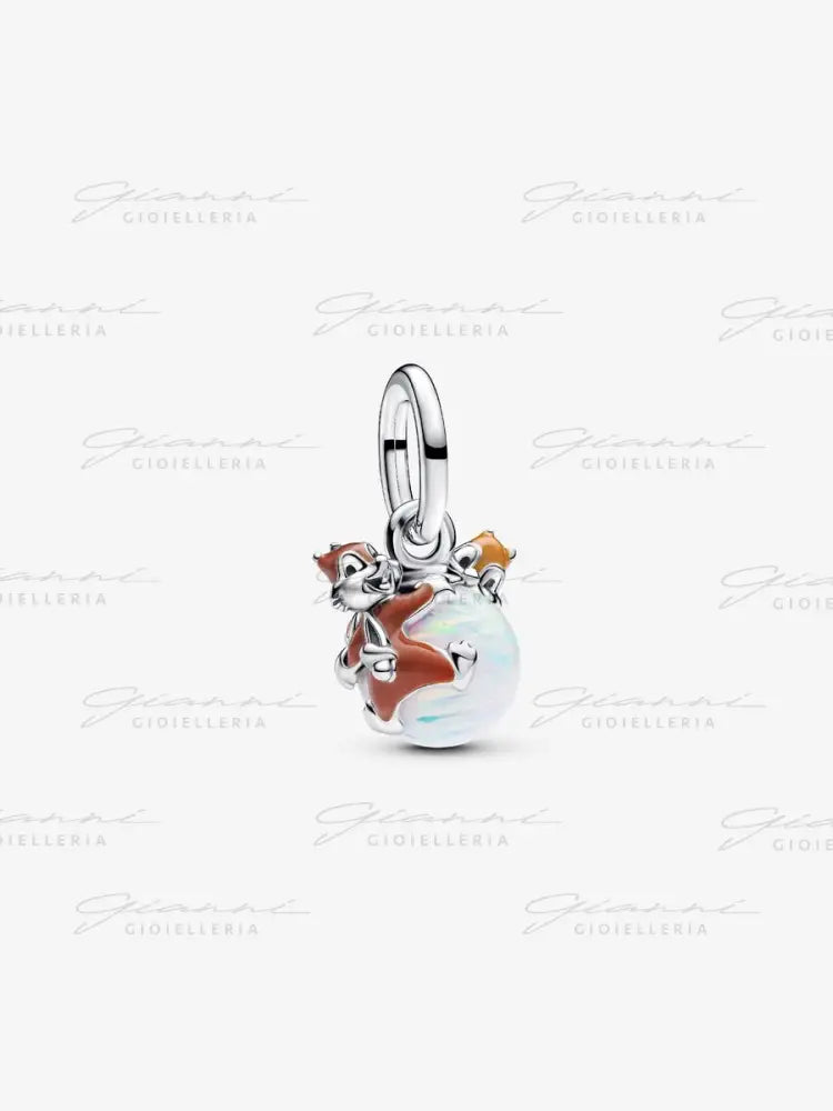 Disney Pandora Cip e Ciop e Pallina di Natale Charm