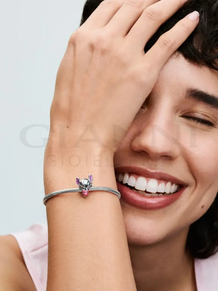 Disney Pandora Lilo & Stitch Stitch con Torta di Compleanno Charm
