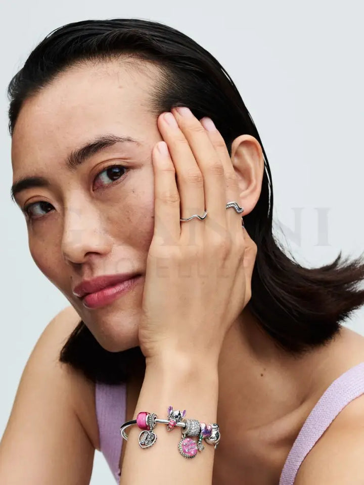 Disney Pandora Lilo & Stitch Stitch con Torta di Compleanno Charm