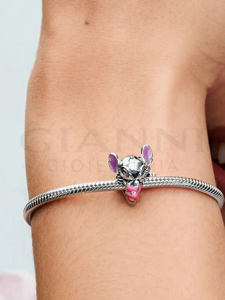 Disney Pandora Lilo & Stitch Stitch con Torta di Compleanno Charm