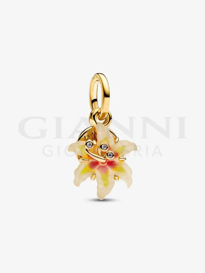Disney Rapunzel Fiore Magico che si illumina al buio Charm