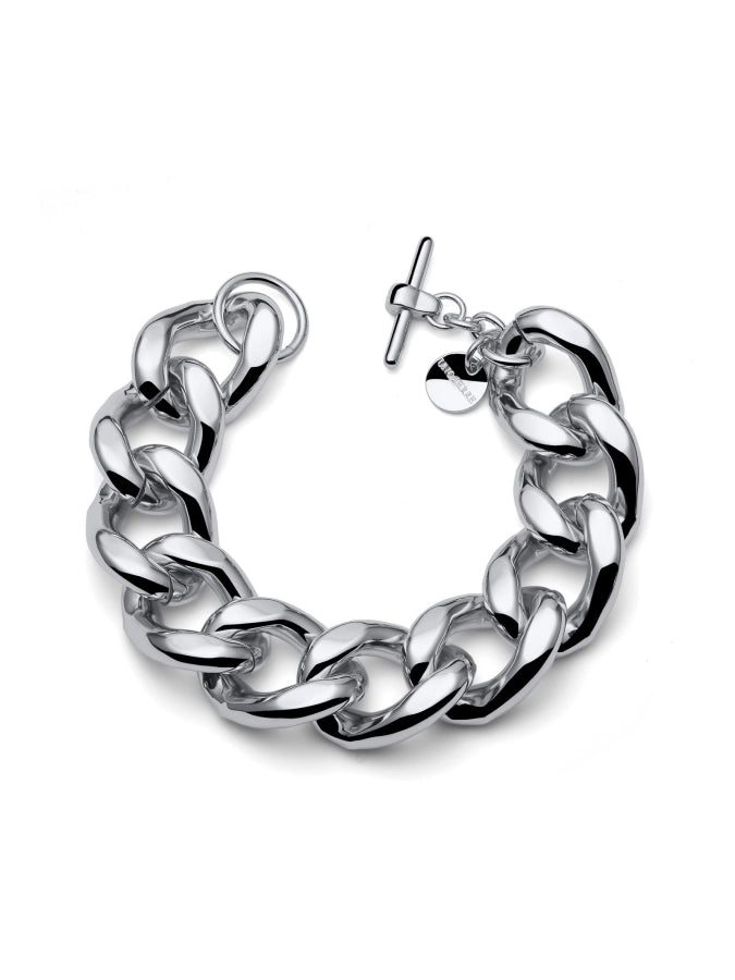 Bracciale Unoaerre - Catena maxi argentata