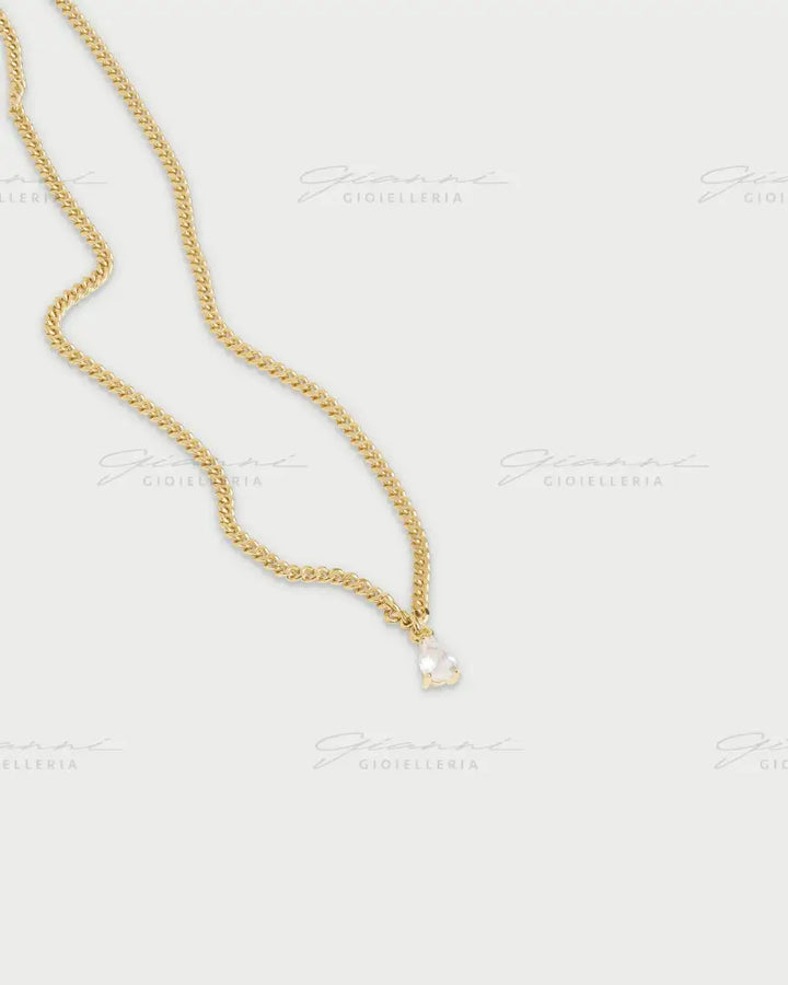 Girocollo Rue Des Mille - Mini groumette drop oro giallo Collane