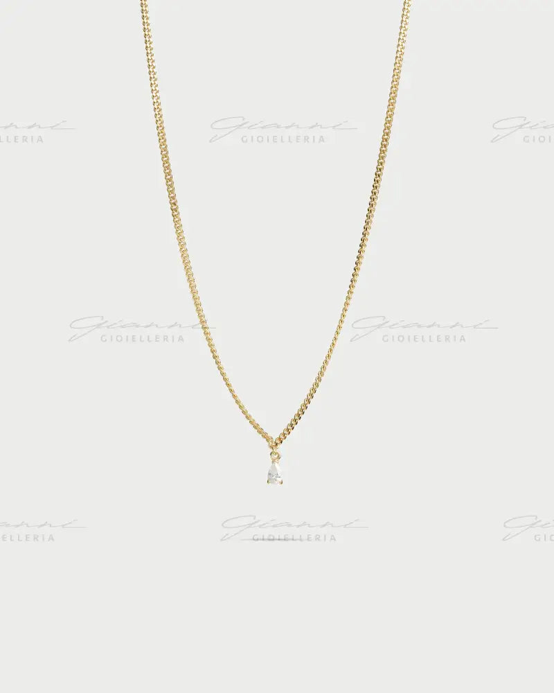 Girocollo Rue Des Mille - Mini groumette drop oro giallo Collane