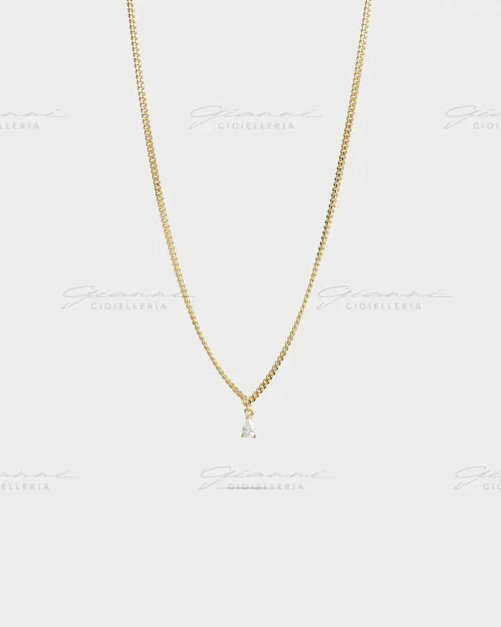Girocollo Rue Des Mille - Mini groumette drop oro giallo Collane
