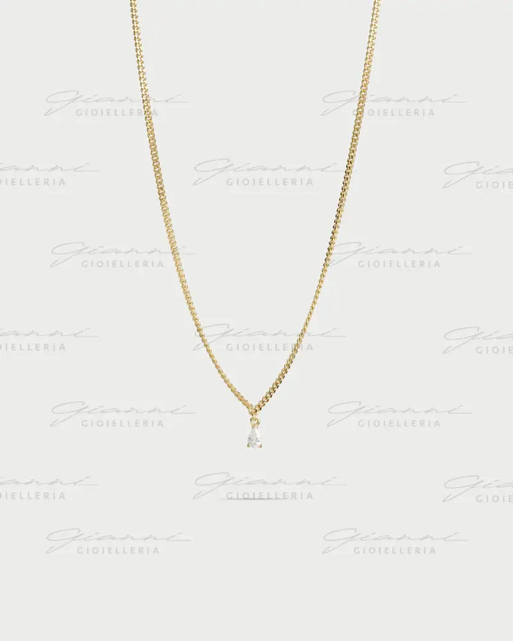 Girocollo Rue Des Mille - Mini groumette drop oro giallo Collane