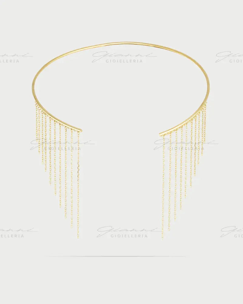 Girocollo Rue Des Mille - Rigido frange Oro Collane