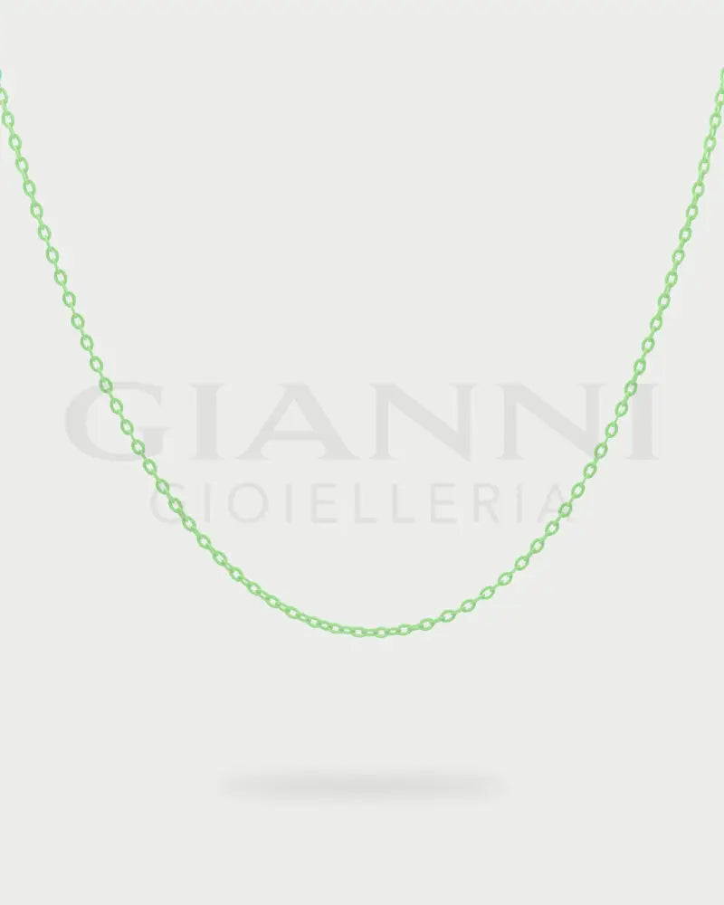 Girocollo Rue Des Mille - Smaltato chain base menta Collane