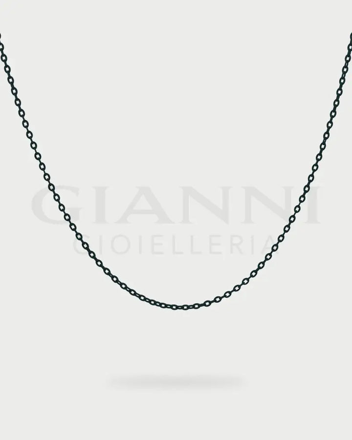 Girocollo Rue Des Mille - Smaltato chain base nero Collane