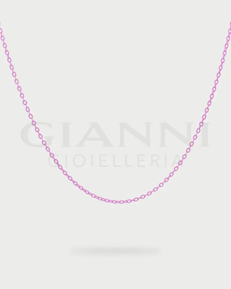 Girocollo Rue Des Mille - Smaltato chain base rosa Collane
