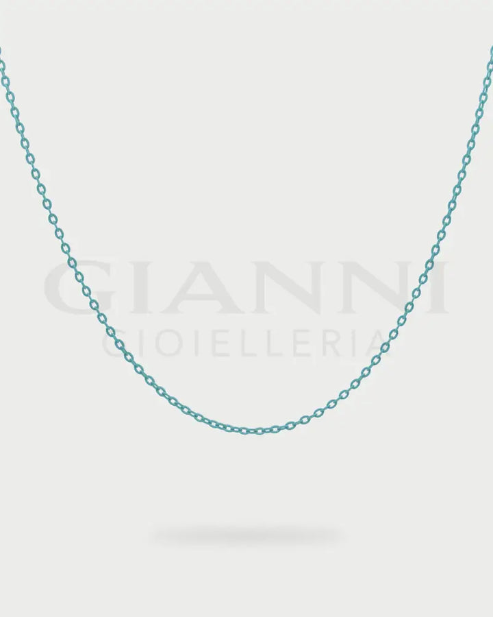 Girocollo Rue Des Mille - Smaltato chain base turchese Collane