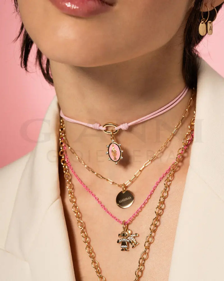 Girocollo Rue Des Mille - Smaltato chain base turchese Collane