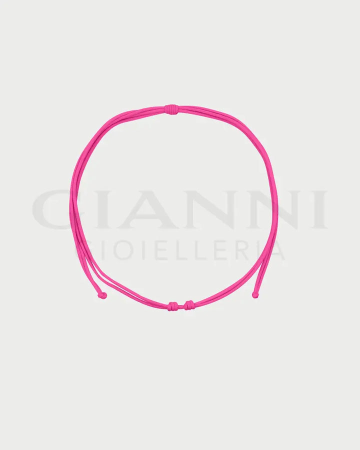 Girocollo Rue Des Mille - Soft cord Base Rosa Pastello Collane
