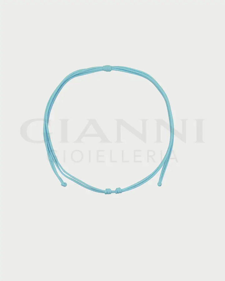 Girocollo Rue Des Mille - Soft cord Base Turchese Collane