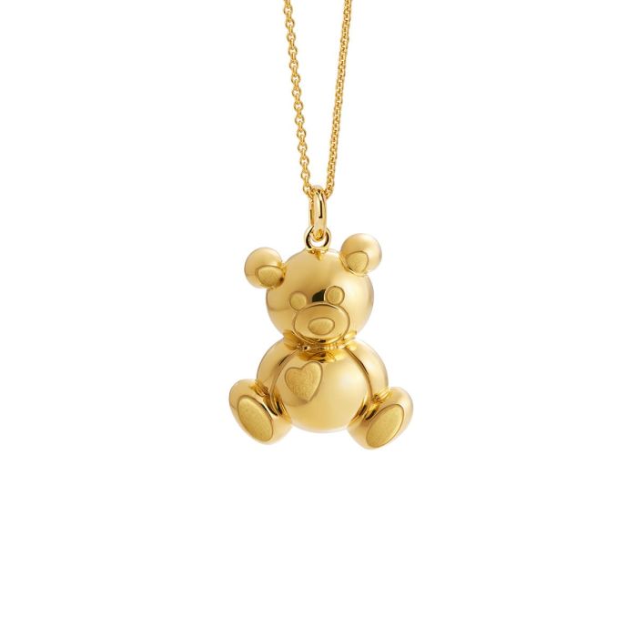 Collana leBebé - Suonamore Gli Orsetti in argento placcato oro giallo