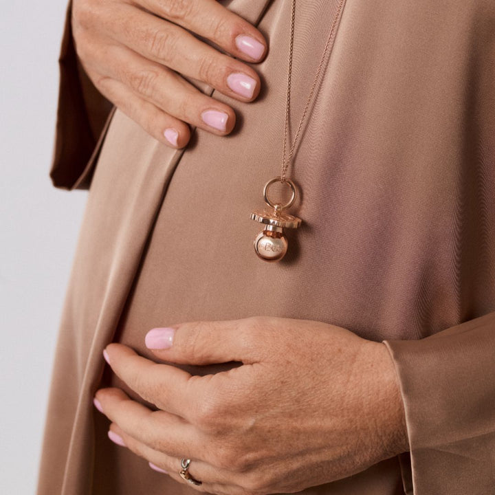 Collana leBebé - Suonamore I Ciucci in argento placcato oro rosa