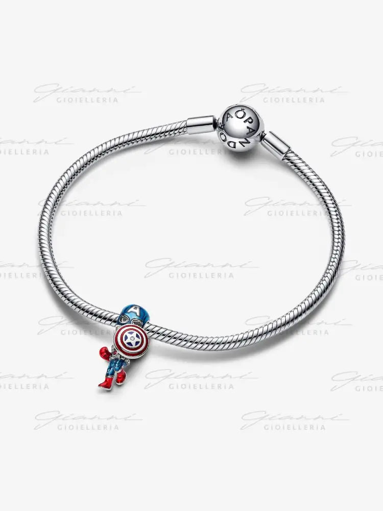 Marvel Avengers Captain America Charm