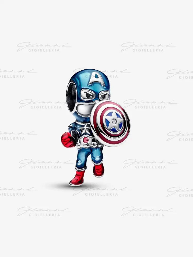 Marvel Avengers Captain America Charm