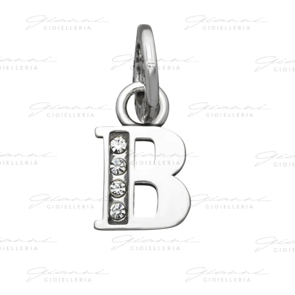 Mini Charm Giovanni Raspini - ’B’ Crystal Charm