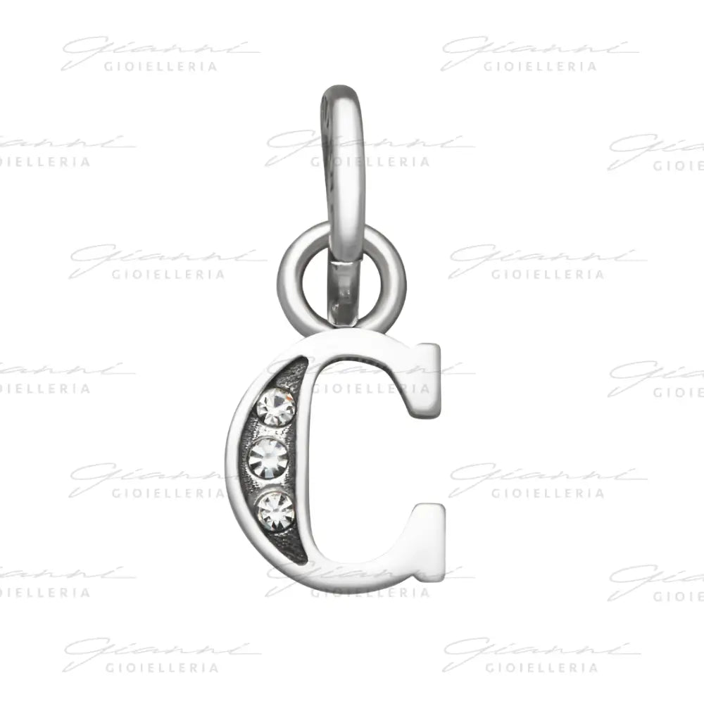 Mini Charm Giovanni Raspini - ’C’ Crystal Charm