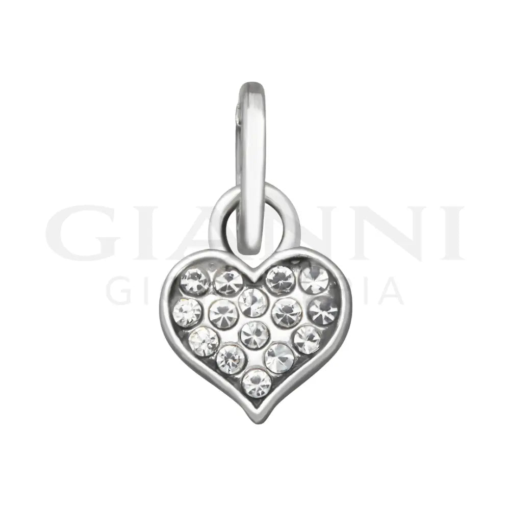 Mini Charm Giovanni Raspini - Cuore Crystal Charm