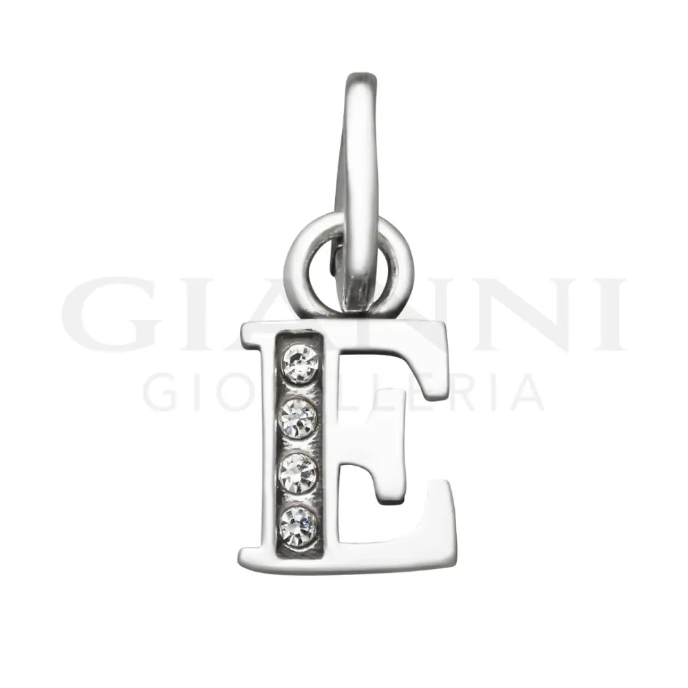 Mini Charm Giovanni Raspini - ’E’ Crystal Charm