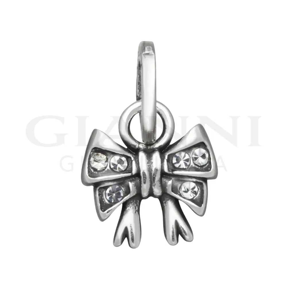 Mini Charm Giovanni Raspini - Fiocco Crystal Charm