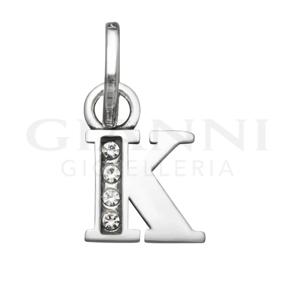 Mini Charm Giovanni Raspini - ’K’ Crystal Charm