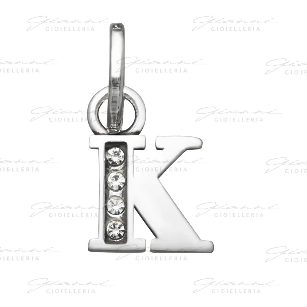 Mini Charm Giovanni Raspini - ’K’ Crystal Charm