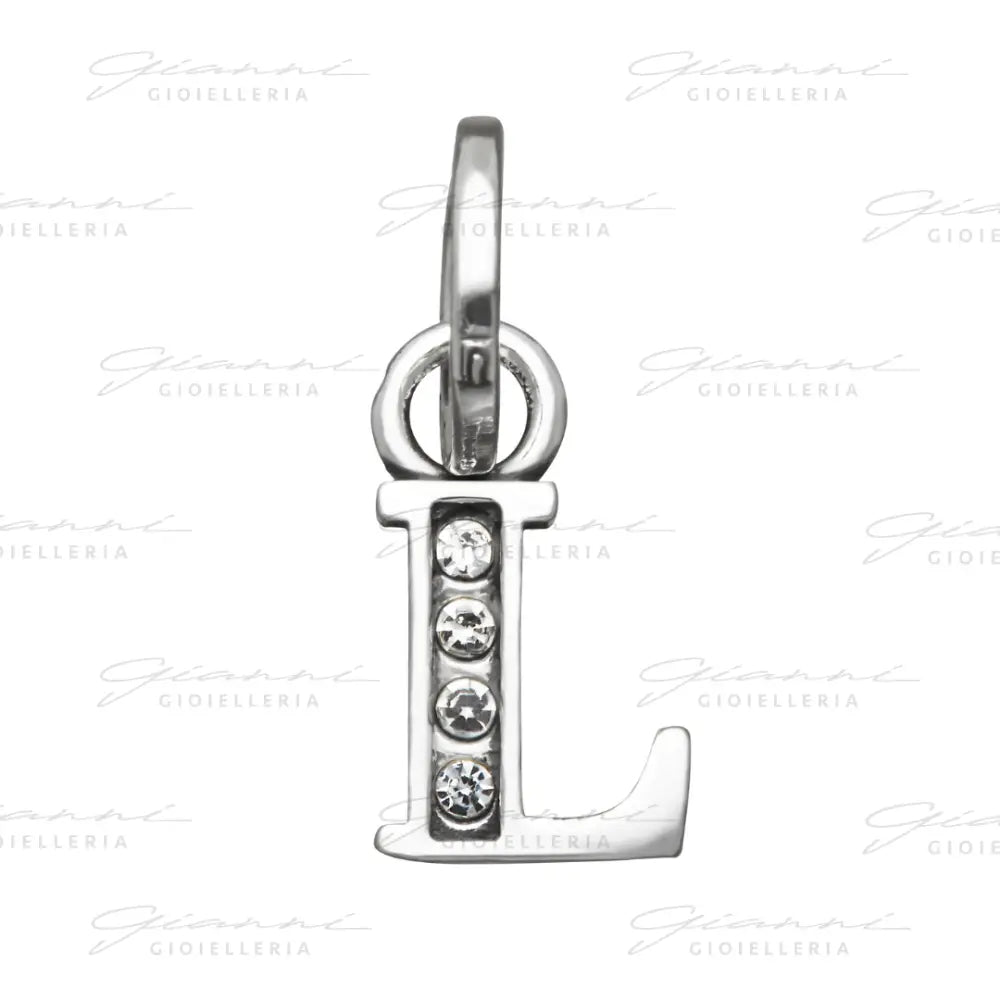 Mini Charm Giovanni Raspini - ’L’ Crystal Charm