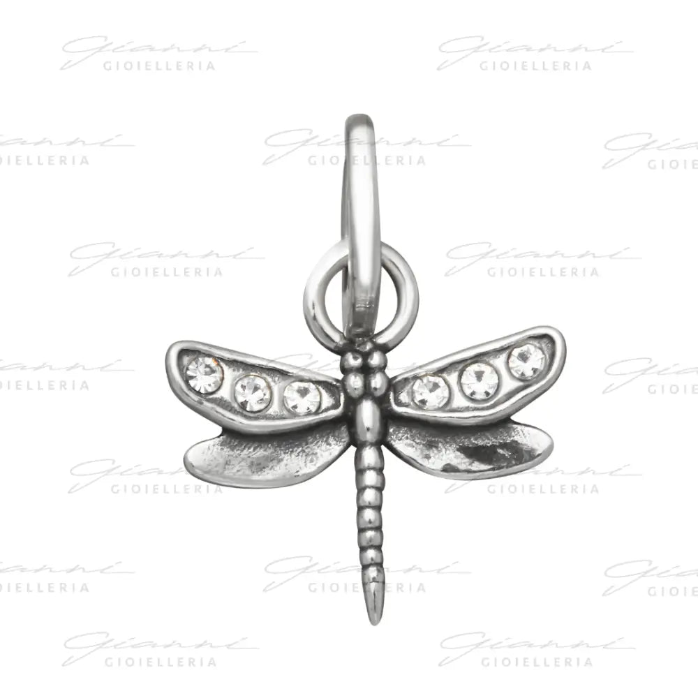Mini Charm Giovanni Raspini - Libellula Crystal Charm