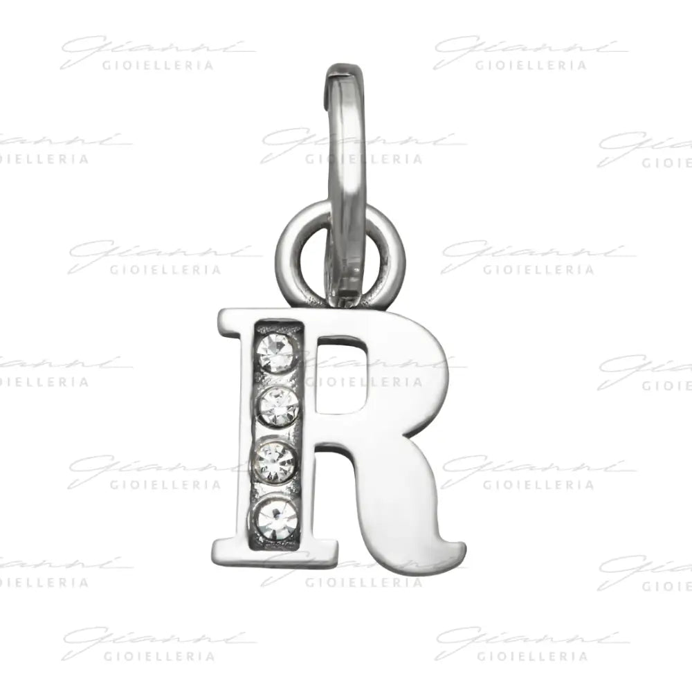 Mini Charm Giovanni Raspini - ’R’ Crystal Charm