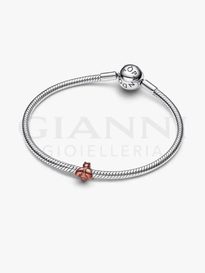 Mini Charm Pandora - Ape effetto metallico arancione - Charm