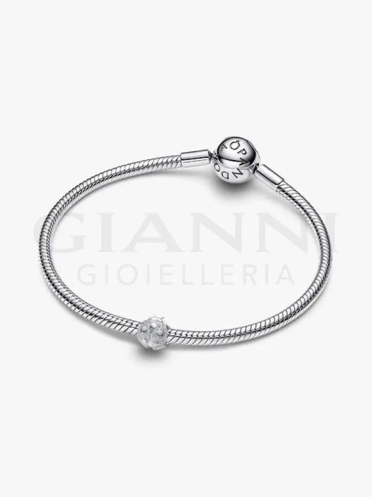 Mini Charm Pandora - Coccinella effetto diamantato Charm