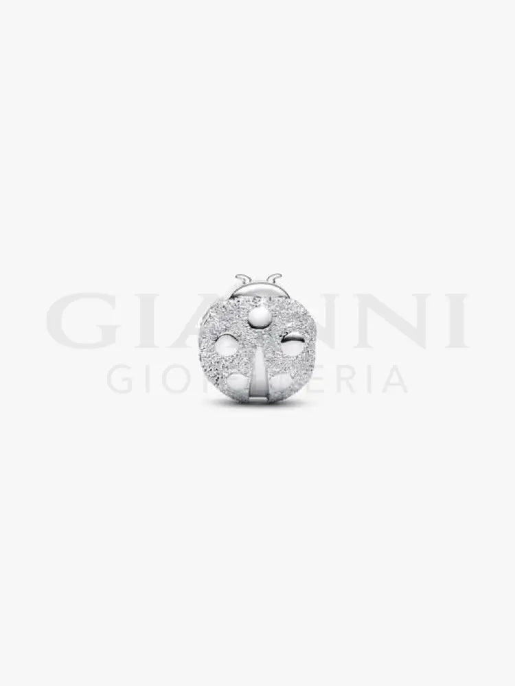 Mini Charm Pandora - Coccinella effetto diamantato Charm