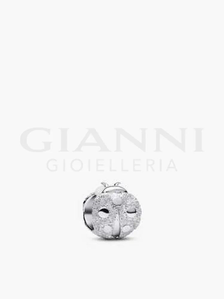 Mini Charm Pandora - Coccinella effetto diamantato Charm