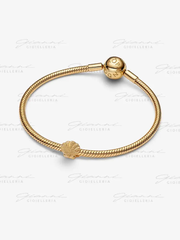 Mini Charm Pandora - Conchiglia effetto diamantato Charm