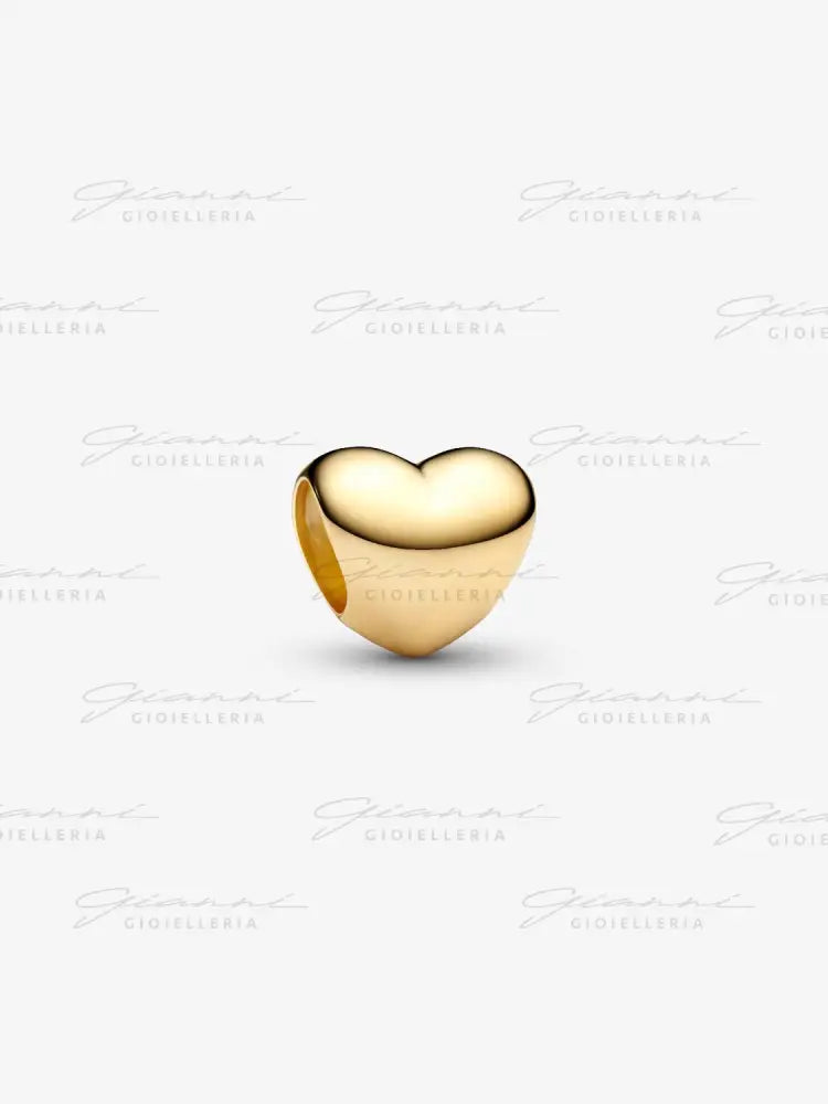 Mini Charm Pandora - Cuore Be Love con Placcatura in Oro Charm