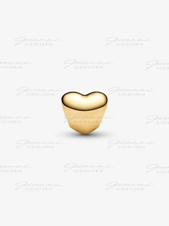 Mini Charm Pandora - Cuore Be Love con Placcatura in Oro Charm