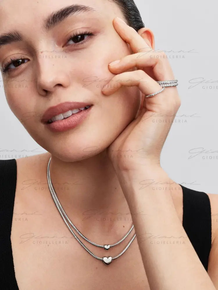 Mini Charm Pandora - Cuore Be Love in Argento Charm