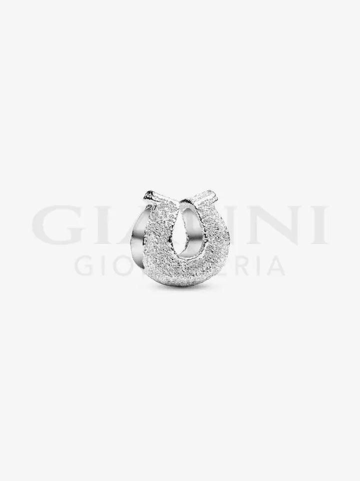 Mini Charm Pandora - Ferro di cavallo effetto diamantato Charm