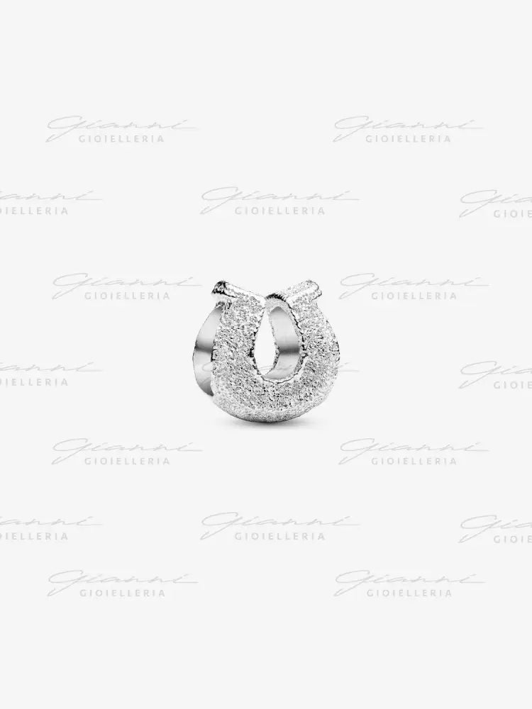 Mini Charm Pandora - Ferro di cavallo effetto diamantato Charm