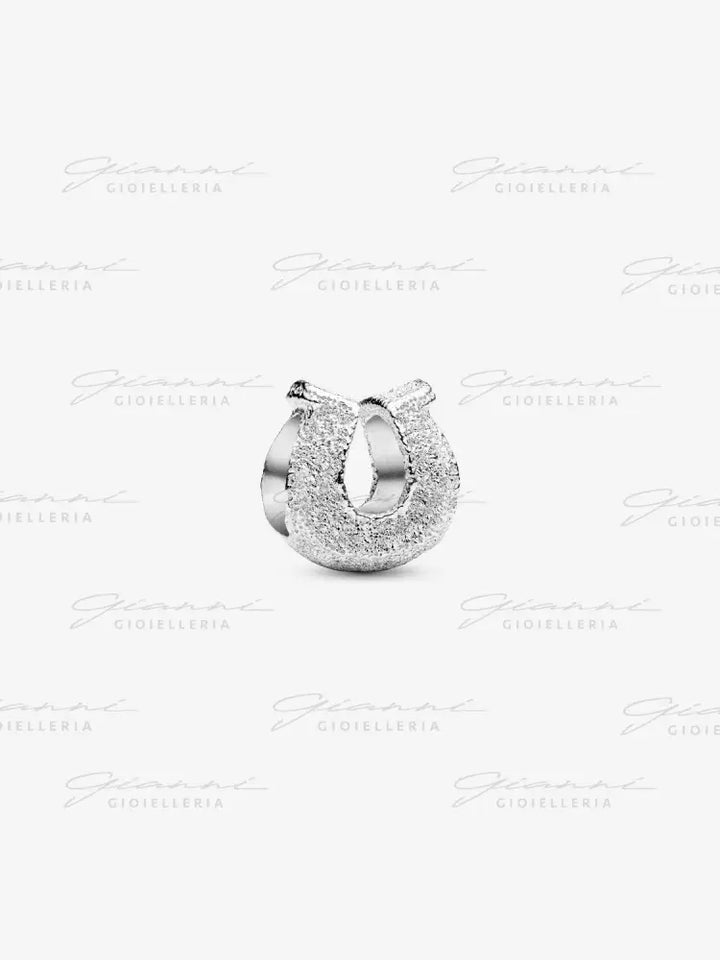 Mini Charm Pandora - Ferro di cavallo effetto diamantato Charm