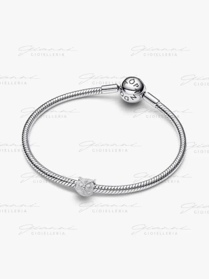Mini Charm Pandora - Gufo effetto diamantato Charm