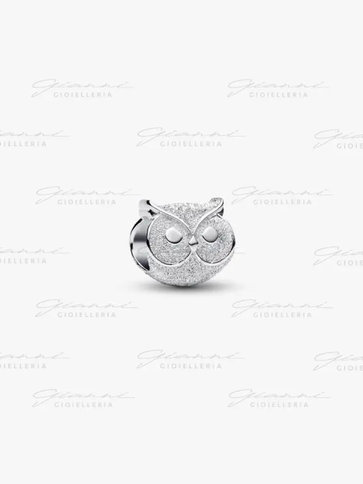 Mini Charm Pandora - Gufo effetto diamantato Charm